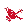 Energetix Frosch 100×100 transparent Energetix Logo: Frosch